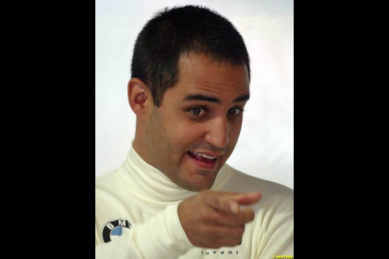 Juan Pablo Montoya. German Grand Prix, Hockenheim, July 24th, 2004.