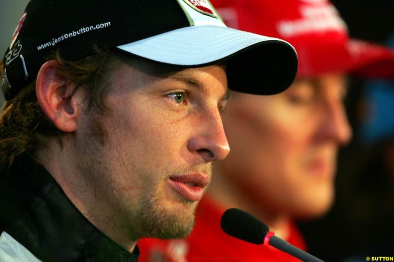 Jenson Button, German GP, July 25th, 2004.