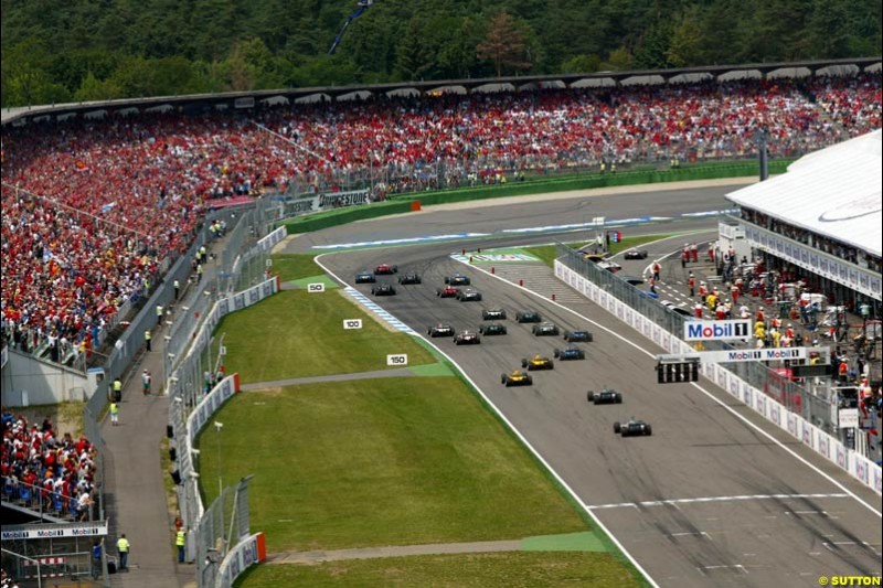 German GP, Sunday July 25th, 2004.
