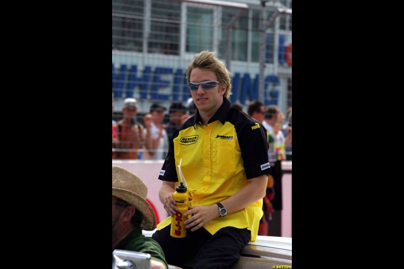Nick Heidfeld, German GP, July 25th, 2004.