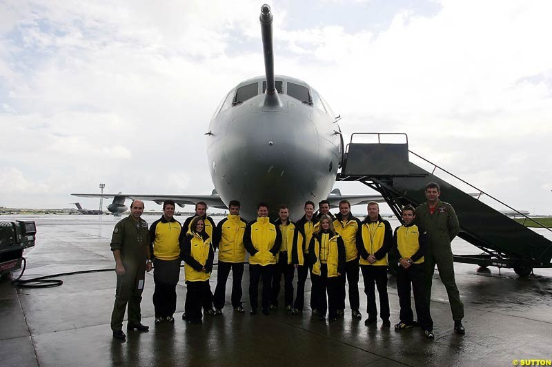 Jordan Meet the Royal Air Force, VC10 Air-to-Air Refuelling, RAF Brize Norton, England. 24 August 2004.