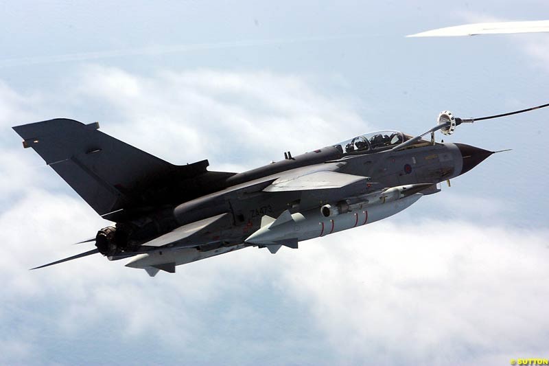 Tornado, Jordan Meet the Royal Air Force, VC10 Air-to-Air Refuelling, RAF Brize Norton, England. 24 August 2004.