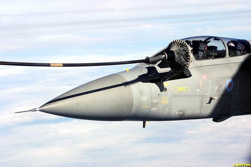 Tornado, Jordan Meet the Royal Air Force, VC10 Air-to-Air Refuelling, RAF Brize Norton, England. 24 August 2004.