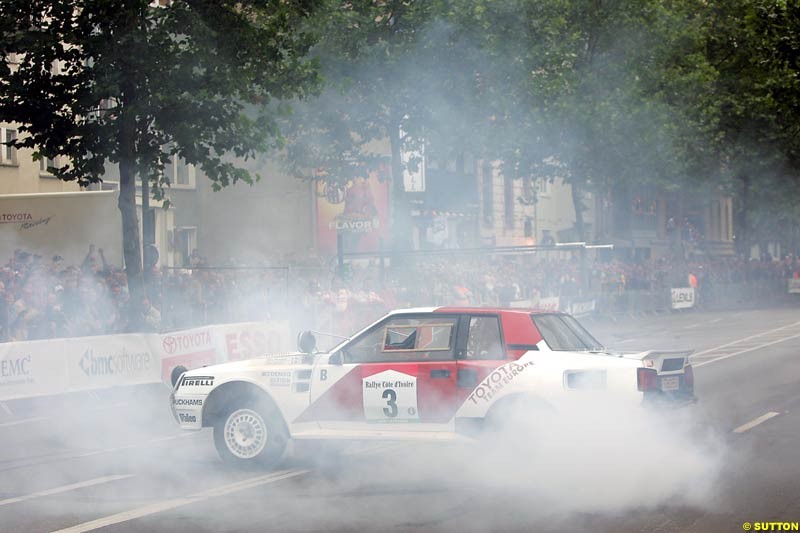 Toyota Corolla, Toyota City Grand Prix, Cologne, Germany; August 22nd, 2004.