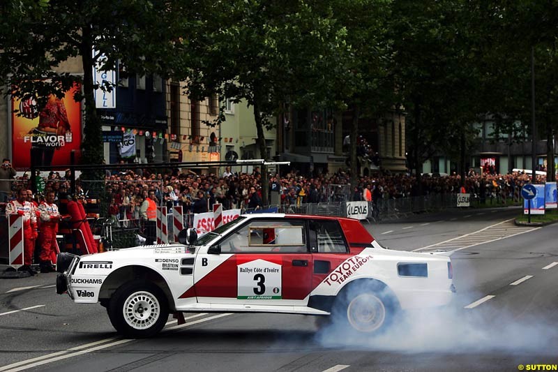 Toyota Corolla, Toyota City Grand Prix, Cologne, Germany; August 22nd, 2004.