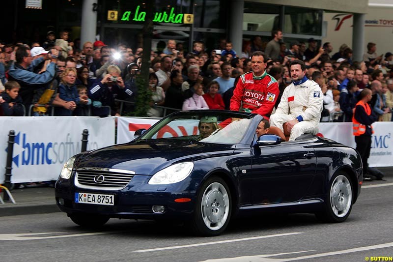 Olivier Panis, Toyota City Grand Prix, Cologne, Germany; August 22nd, 2004.