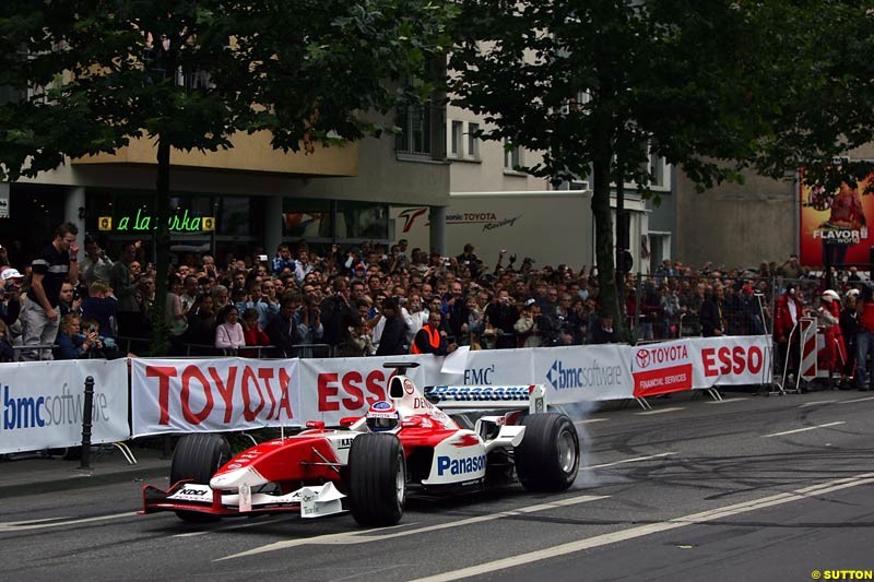 Olivier Panis, Toyota City Grand Prix, Cologne, Germany; August 22nd, 2004.