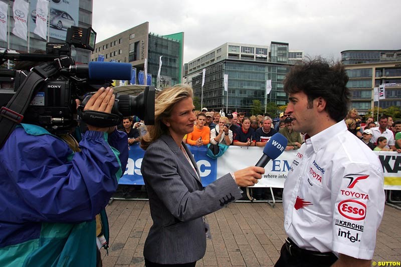 Ricardo Zonta, Toyota City Grand Prix, Cologne, Germany; August 22nd, 2004.