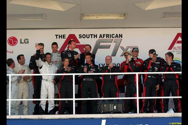 Minardi F1x2 Charity Grand Prix, Kyalami, Johannesburg. South Africa, 5-9 August 2004.