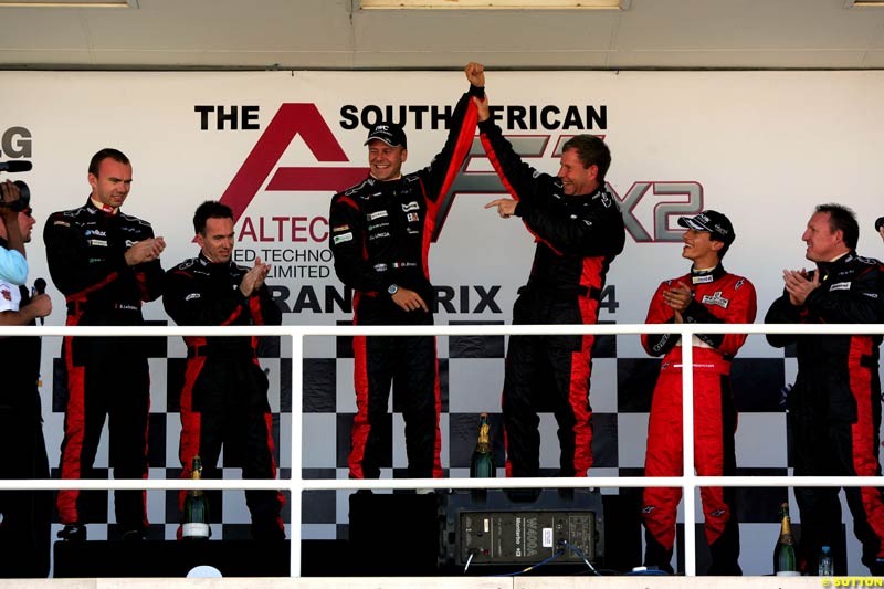 Minardi F1x2 Charity Grand Prix, Kyalami, Johannesburg. South Africa, 5-9 August 2004.