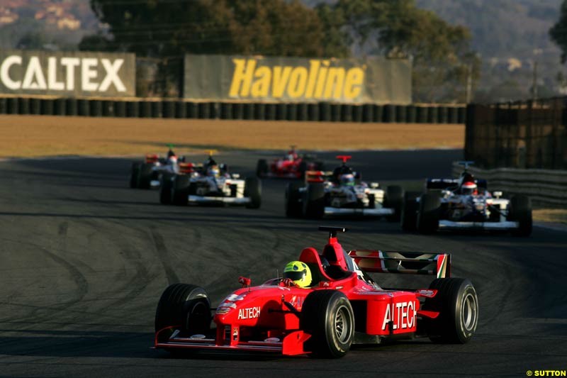 Minardi F1x2 Charity Grand Prix, Kyalami, Johannesburg. South Africa, 5-9 August 2004. .