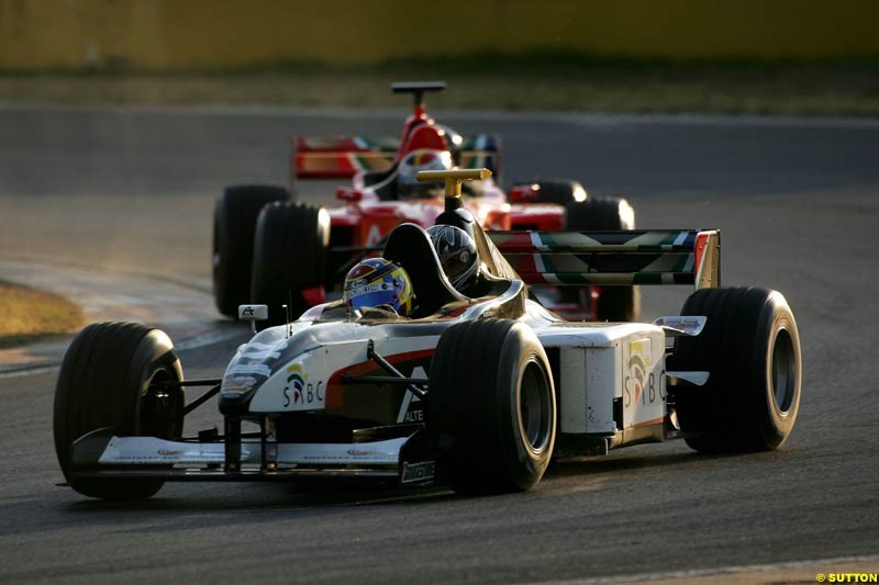 Minardi F1x2 Charity Grand Prix, Kyalami, Johannesburg. South Africa, 5-9 August 2004. .