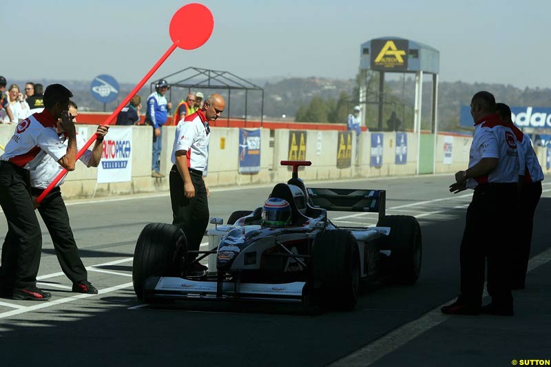  Minardi F1x2 Charity Grand Prix, Kyalami, Johannesburg. South Africa, 5-9 August 2004.
