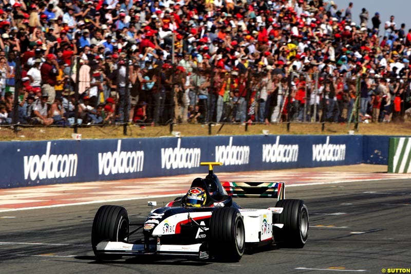Minardi F1x2 Charity Grand Prix, Kyalami, Johannesburg. South Africa, 5-9 August 2004.