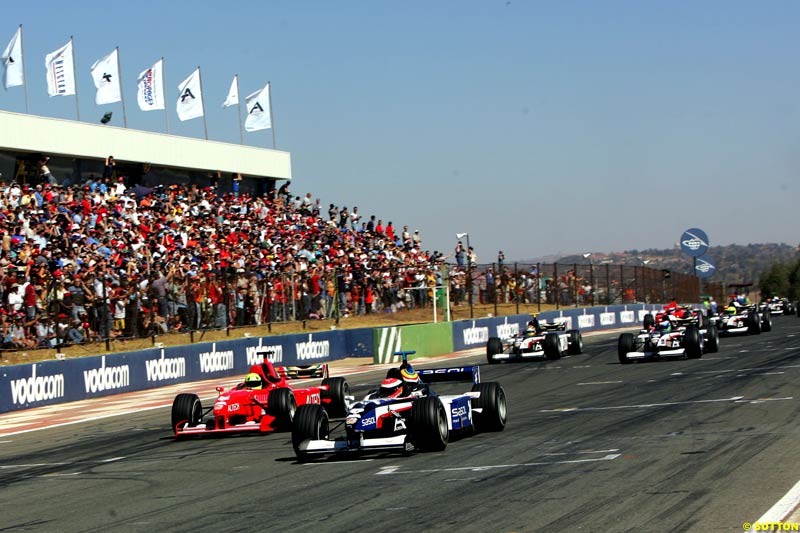 Minardi F1x2 Charity Grand Prix, Kyalami, Johannesburg. South Africa, 5-9 August 2004.