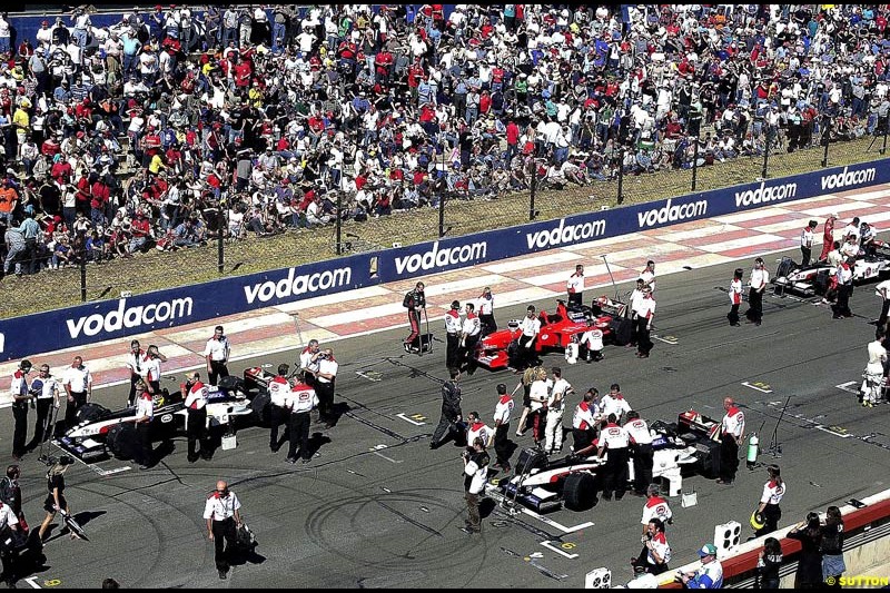 Minardi F1x2 Charity Grand Prix, Kyalami, Johannesburg. South Africa, 5-9 August 2004.