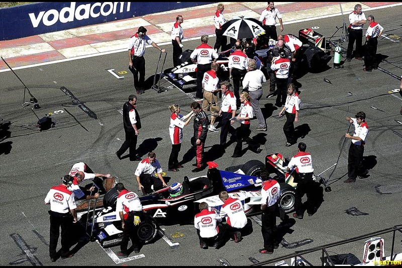 Minardi F1x2 Charity Grand Prix, Kyalami, Johannesburg. South Africa, 5-9 August 2004.