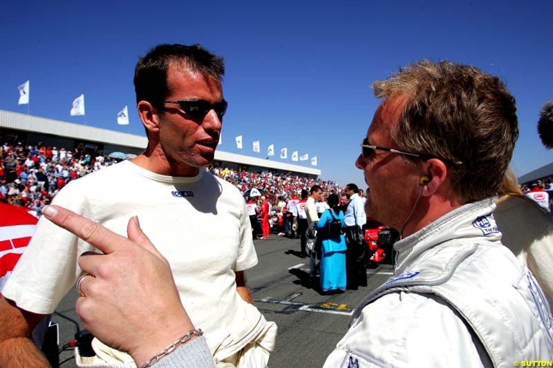 Minardi F1x2 Charity Grand Prix, Kyalami, Johannesburg. South Africa, 5-9 August 2004.