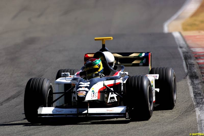  Minardi F1x2 Charity Grand Prix, Kyalami, Johannesburg. South Africa, 5-9 August 2004.
