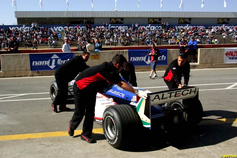 Minardi F1x2 Charity Grand Prix, Kyalami, Johannesburg. South Africa, 5-9 August 2004.