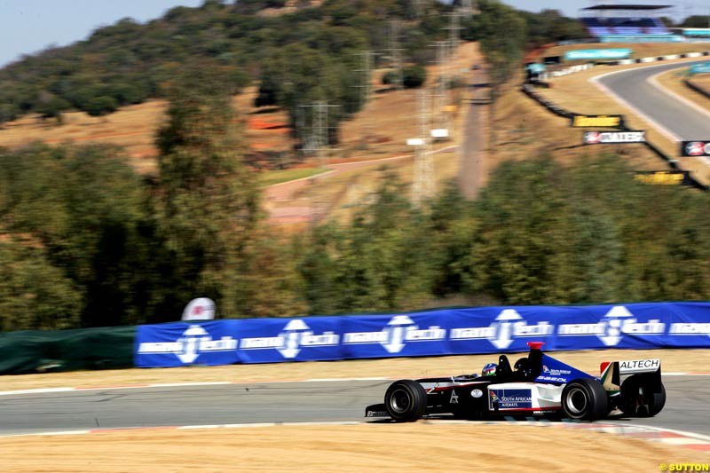 Minardi F1x2 Charity Grand Prix, Kyalami, Johannesburg. South Africa, 5-9 August 2004.