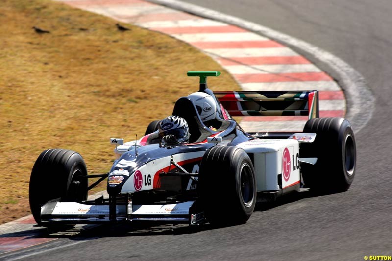 Minardi F1x2 Charity Grand Prix, Kyalami, Johannesburg. South Africa, 5-9 August 2004.