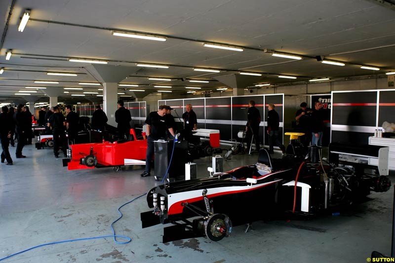 Minardi F1x2 Charity Grand Prix, Kyalami, Johannesburg. South Africa, 5-9 August 2004.