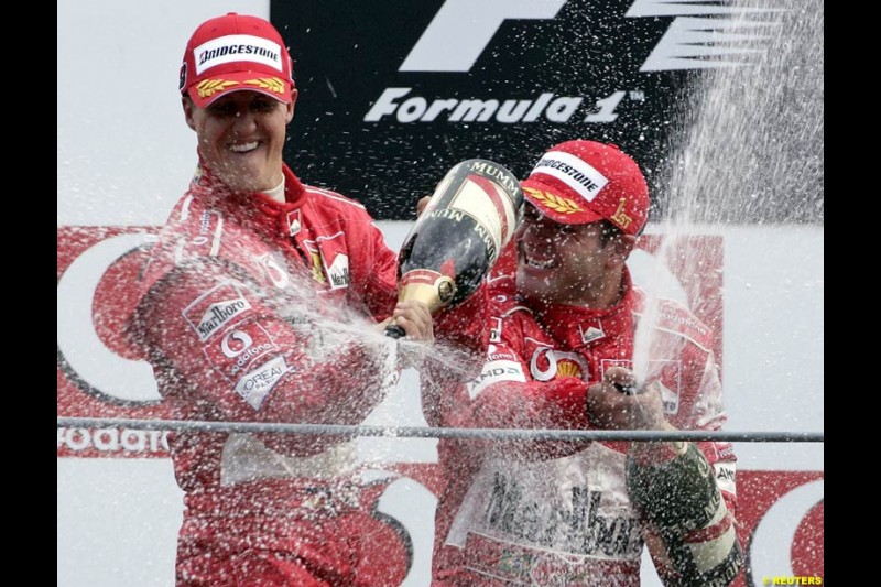 The Italian Grand Prix at Monza. September 12th, 2004.