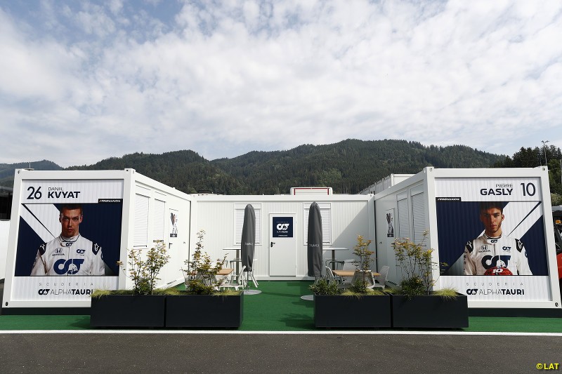Austrian GP paddock atmosphere 2020