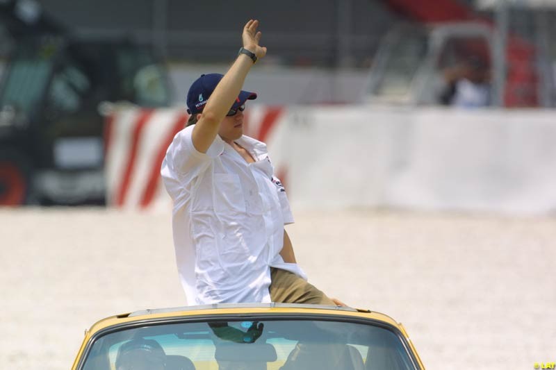 2002 Malaysian Grand Prix - Race day. Sepang, Malaysia, 16th March 2002.