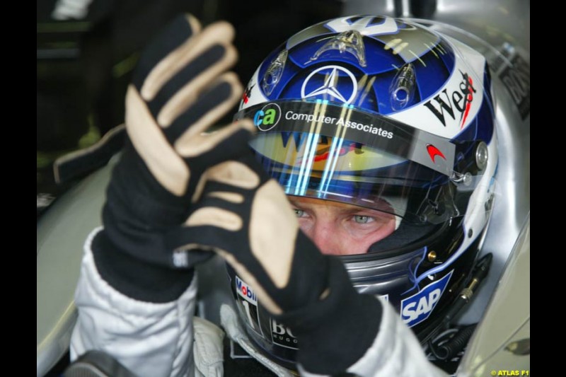 2002 Malaysian Grand Prix - Qualifying. Sepang, Malaysia, 16th March 2002.