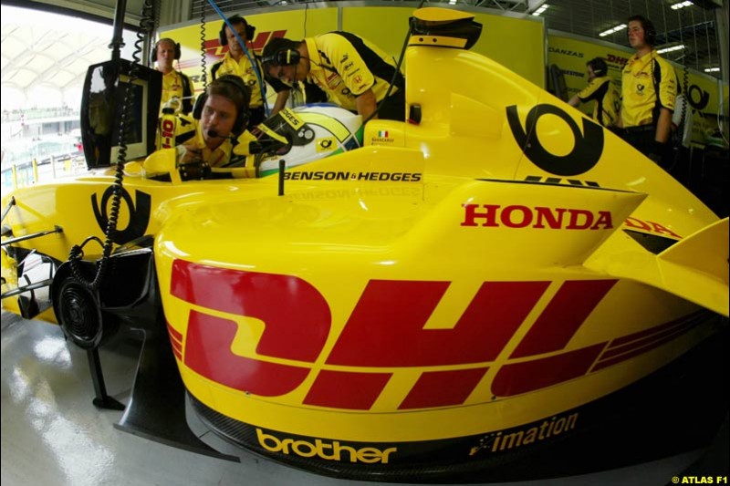2002 Malaysian Grand Prix - Qualifying. Sepang, Malaysia, 16th March 2002.