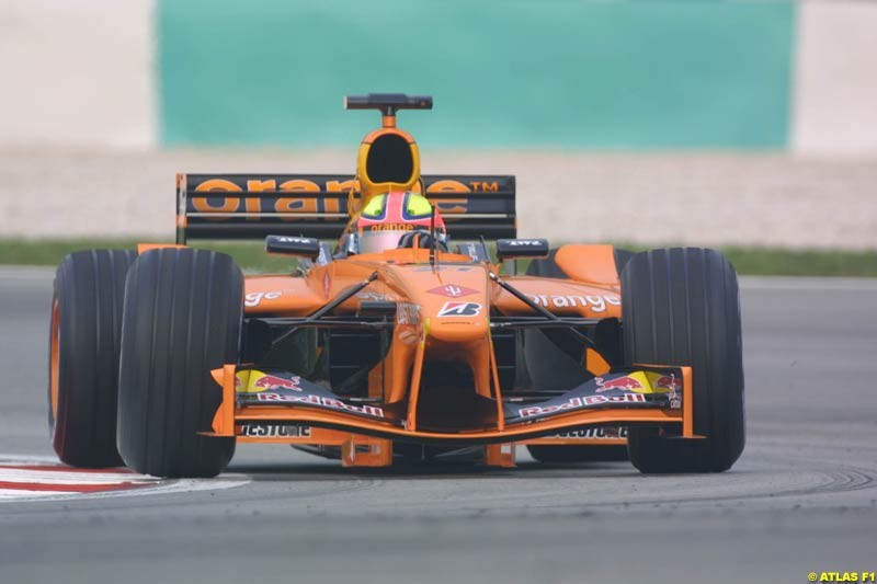 2002 Malaysian Grand Prix - Qualifying. Sepang, Malaysia, 16th March 2002.