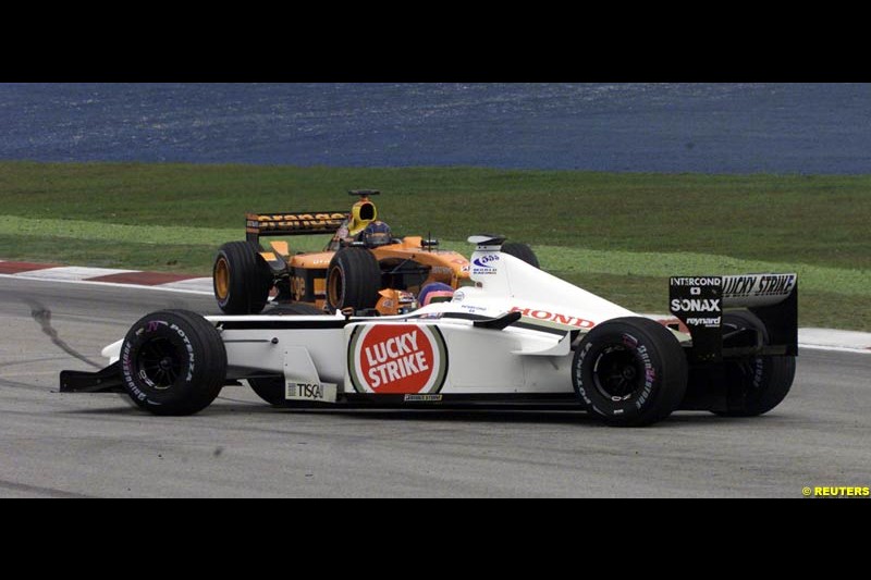2002 Malaysian Grand Prix - Qualifying. Sepang, Malaysia, 16th March 2002.