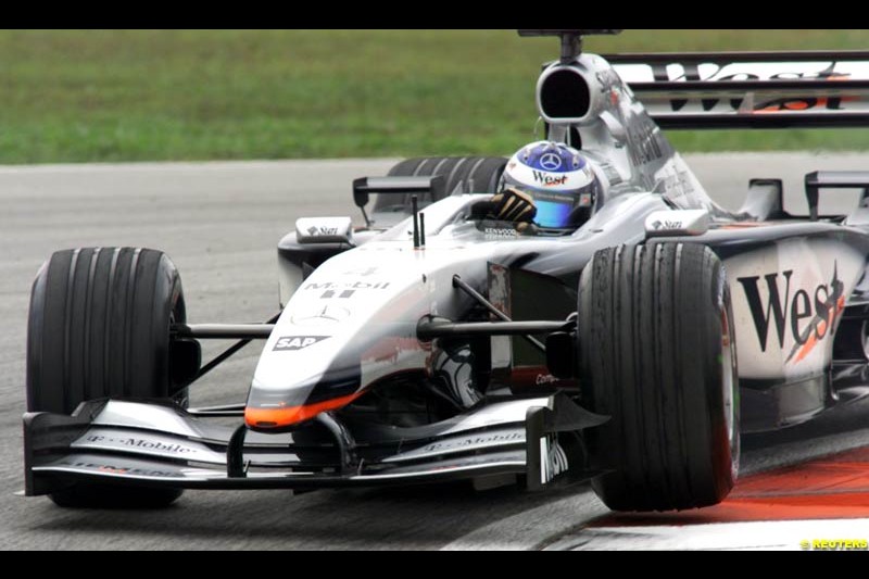 2002 Malaysian Grand Prix - Qualifying. Sepang, Malaysia, 16th March 2002.