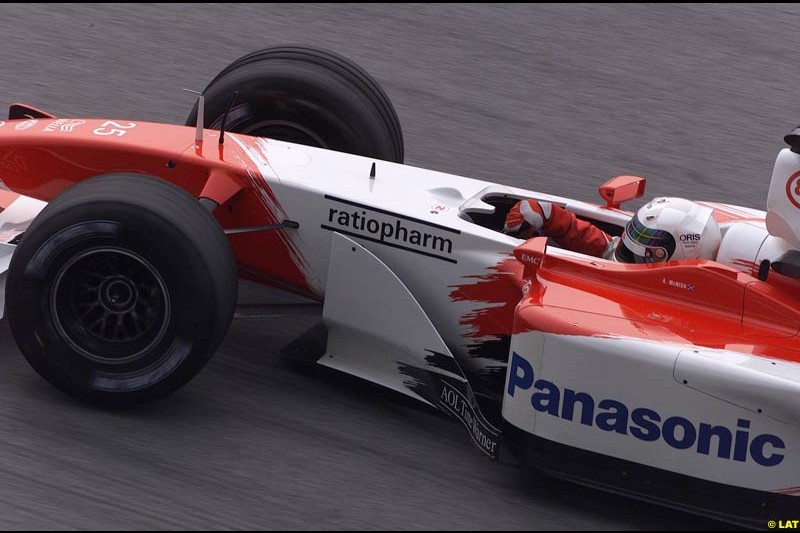 2002 Malaysian Grand Prix - Saturday Free Practice. Sepang, Malaysia, 16th March 2002.