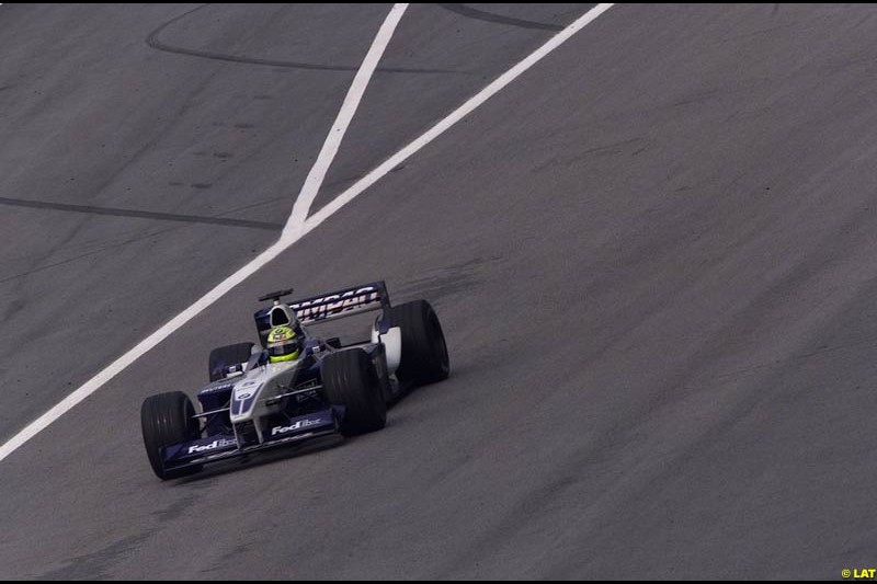 2002 Malaysian Grand Prix - Saturday Free Practice. Sepang, Malaysia, 16th March 2002.
