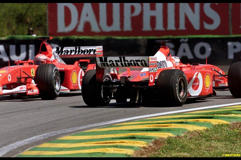 オートバイ・バイク BBR 1/43FERRARI F2002 G.P. BRASILE 2002 本物保証! G.P. F2002 1/43FERRARI BBR BRASILE models 2002