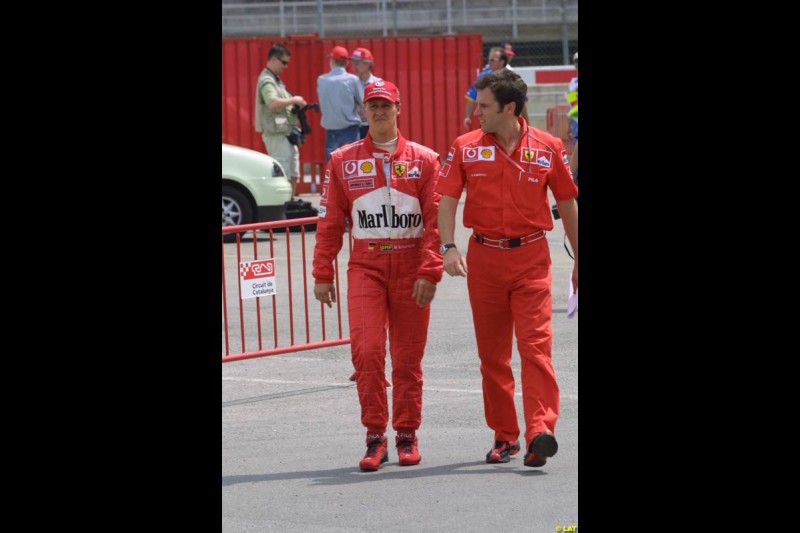 2002 Spanish Grand Prix, Barcelona, Spain. Friday, 25th April 2002.