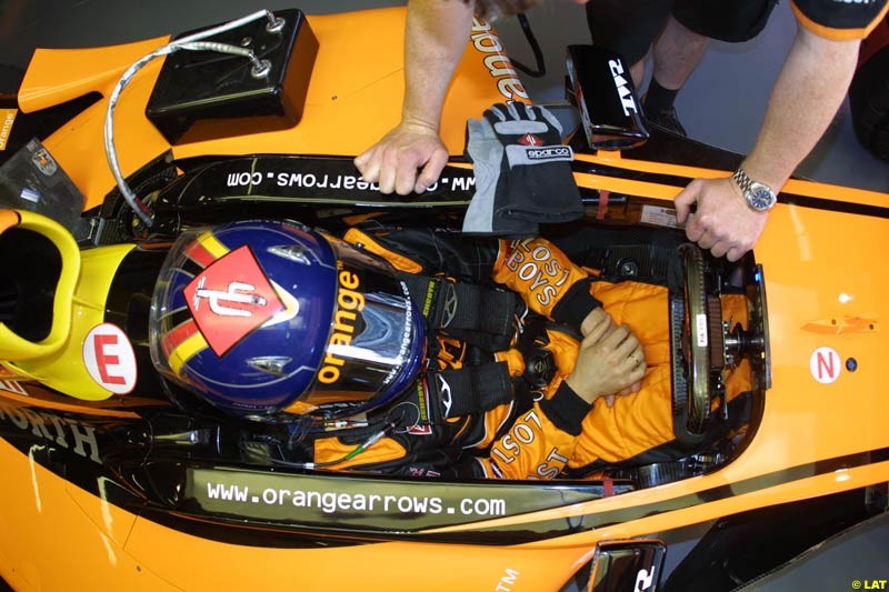 2002 Spanish Grand Prix, Barcelona, Spain. Friday, 25th April 2002.