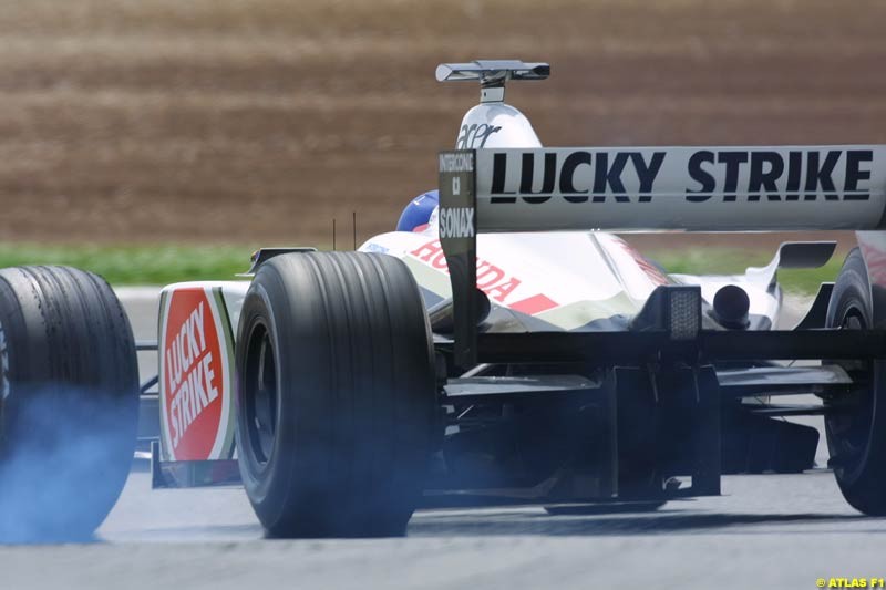 2002 Spanish Grand Prix, Barcelona, Spain. Friday, 25th April 2002.