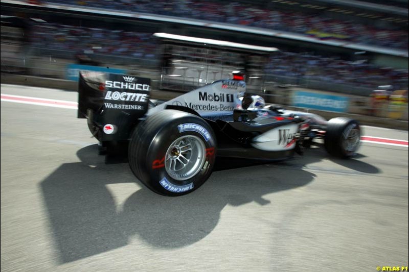 2002 Spanish Grand Prix, Barcelona, Spain. Friday, 25th April 2002.