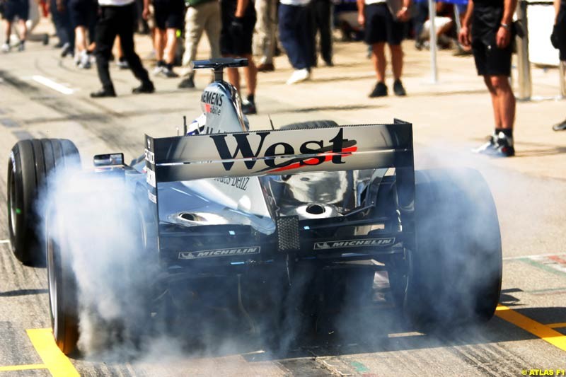 2002 Spanish Grand Prix, Barcelona, Spain. Friday, 25th April 2002.