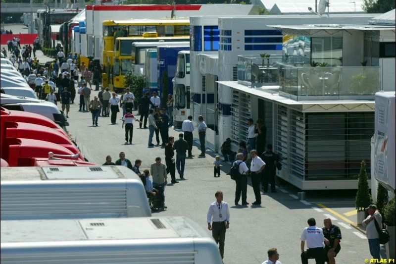 2002 Spanish Grand Prix, Barcelona, Spain. Friday, 25th April 2002.