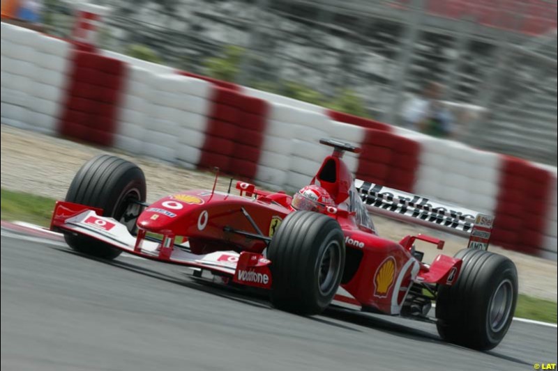 2002 Spanish Grand Prix, Barcelona, Spain. Friday, 25th April 2002.