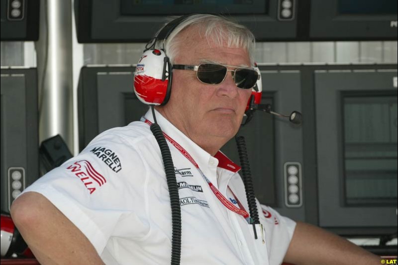 2002 Spanish Grand Prix, Barcelona, Spain. Friday, 25th April 2002. Ove Andersson, Toyota