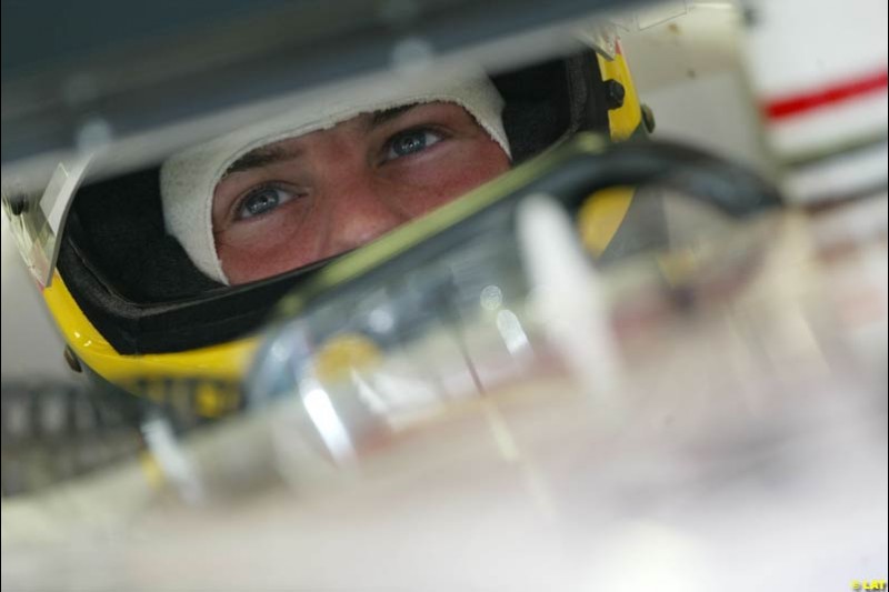 2002 Spanish Grand Prix, Barcelona, Spain. Friday, 25th April 2002. Jacques Villeneuve, BAR