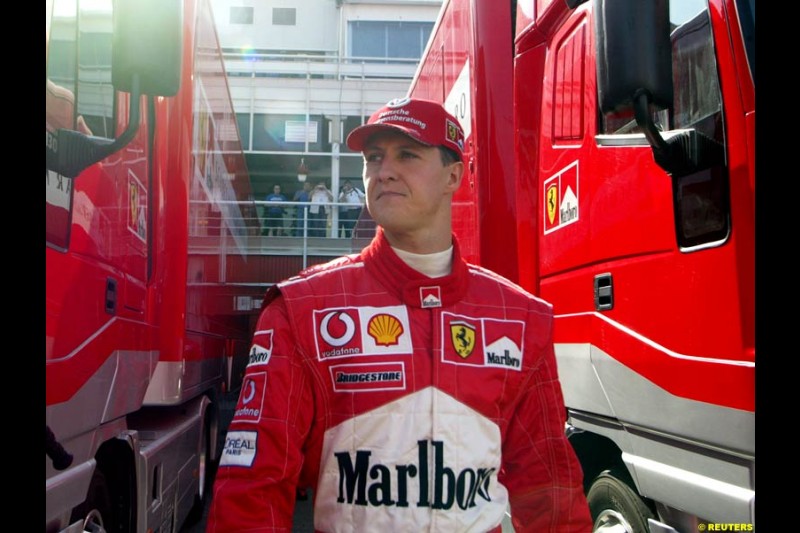 2002 Spanish Grand Prix, Barcelona, Spain. Friday, 25th April 2002.