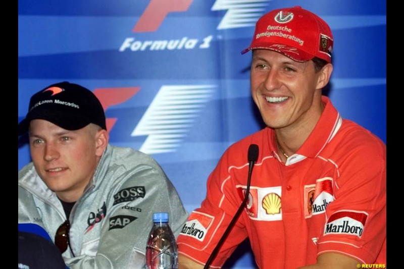 2002 Spanish Grand Prix - Preparations - Barcelona, Spain, 25th April 2002.