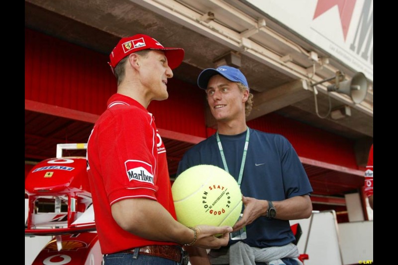 2002 Spanish Grand Prix - Preparations - Barcelona, Spain, 25th April 2002.